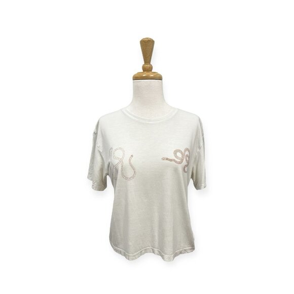 Paloma Wool Cobra Souvenir T Shirt Size S Small Crop Snake Top - Picture 1 of 8